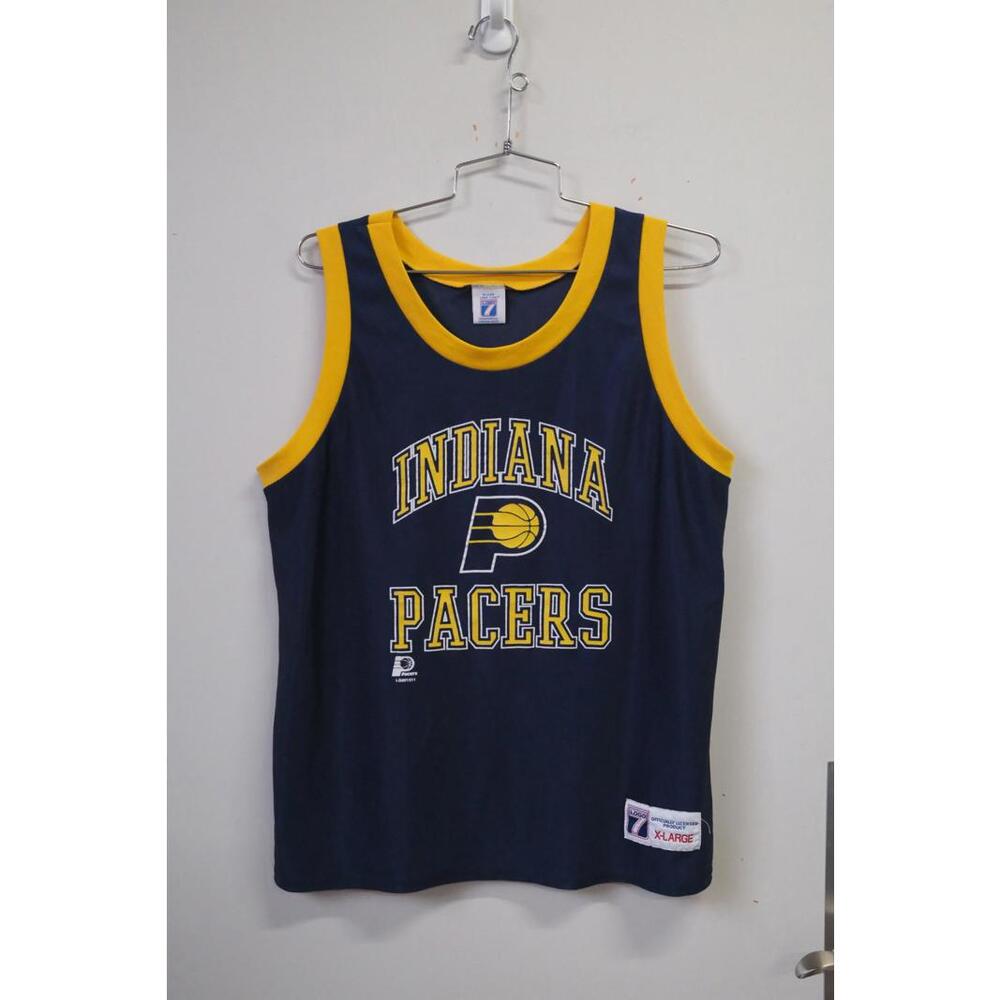 90's Logo 7 Indiana Pacers Logo Basketball Jersey